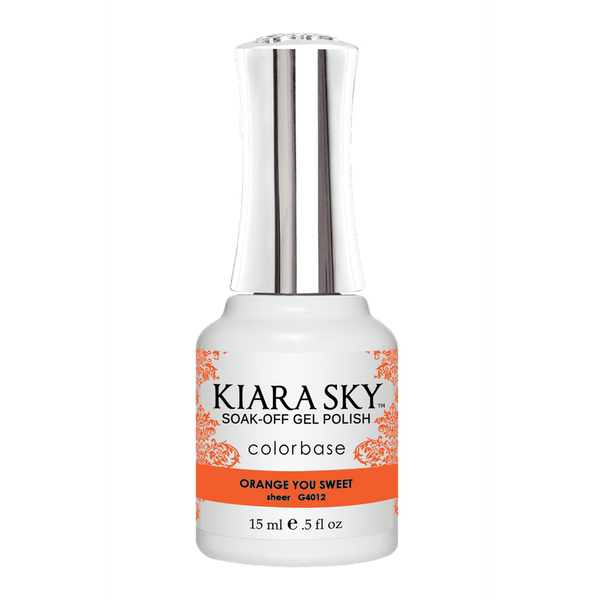 Kiara Sky Gel Nail Polish - G4012 ORANGE YOU SWEET G4012 