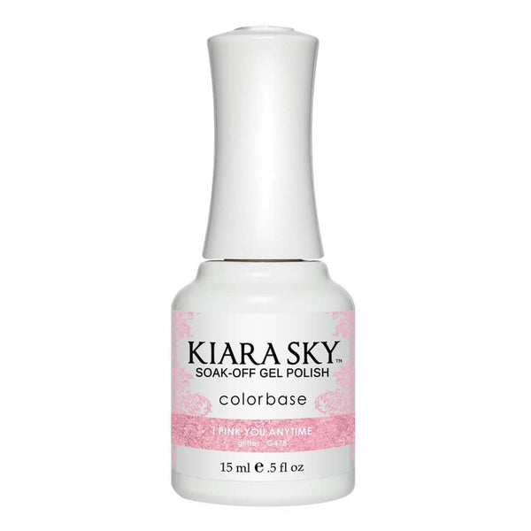 Kiara Sky Gel Nail Polish - G478 I PINK YOU ANYTIME G478 