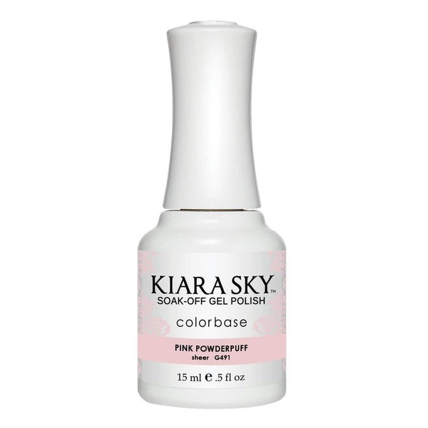 Kiara Sky Gel Nail Polish - G491 PINK POWDERPUFF G491 