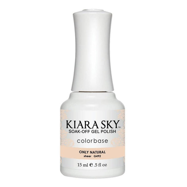 Kiara Sky Gel Nail Polish - G492 ONLY NATURAL G492 