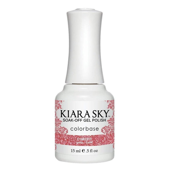 Kiara Sky Gel Nail Polish - G498 CONFETTI G498 