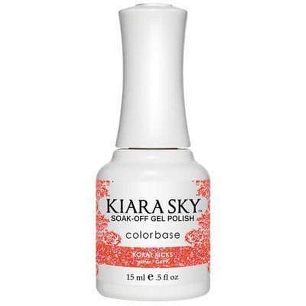 Kiara Sky Gel Nail Polish - G499 KORAL KICKS G499 