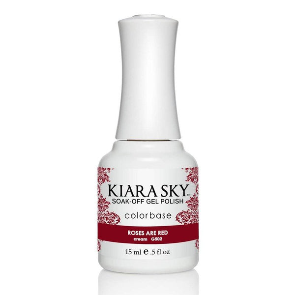 Kiara Sky Gel Nail Polish - G502 ROSES ARE RED G502 