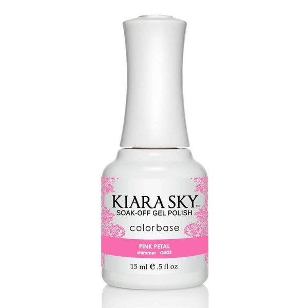 Kiara Sky Gel Nail Polish - G503 PINK PETAL G503 