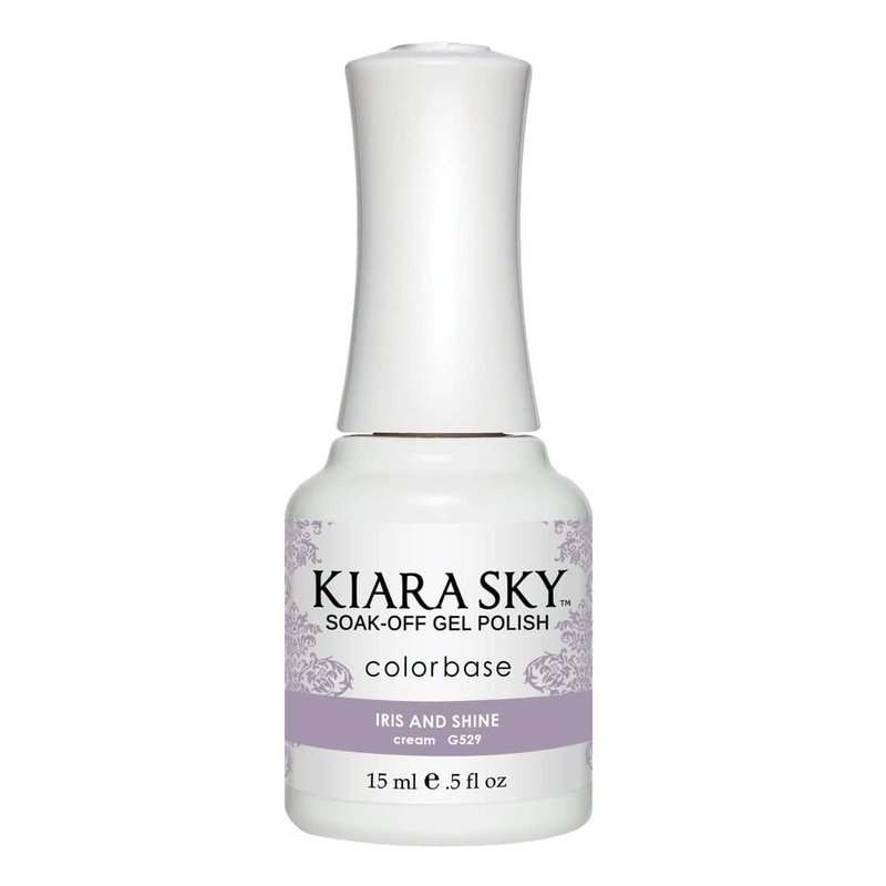 Kiara Sky Gel Nail Polish - G529 IRIS AND SHINE G529 