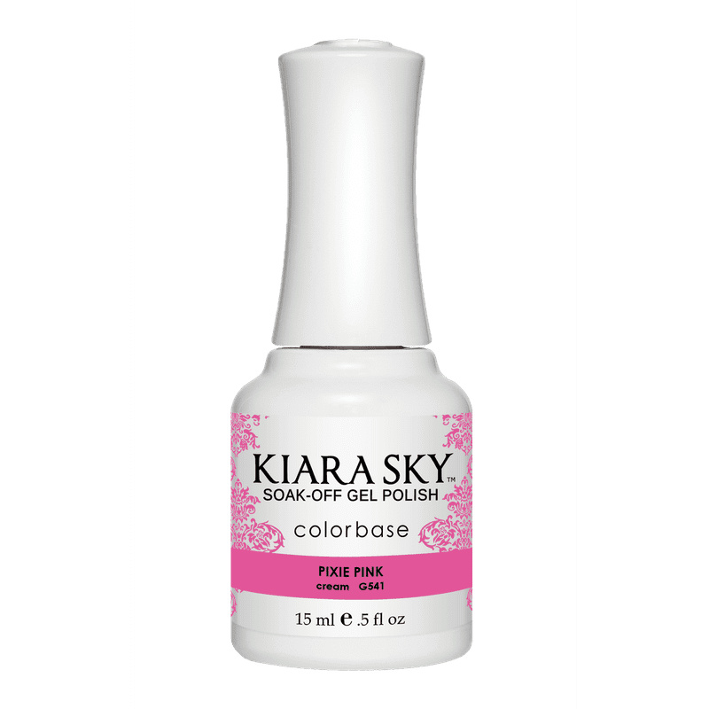 Kiara Sky Gel Nail Polish - G541 PIXIE PINK G541 