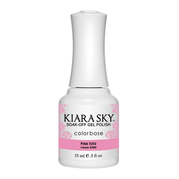 Kiara Sky Gel Nail Polish - G582 PINK TUTU G582 