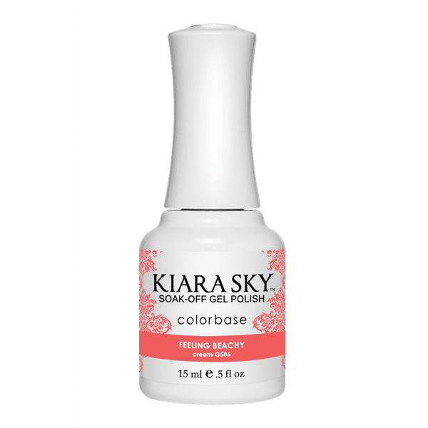 Kiara Sky Gel Nail Polish - G586 FEELING BEACHY G586 