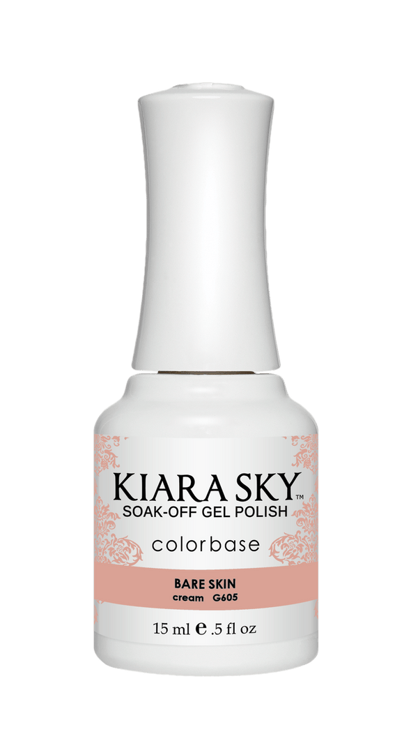 Kiara Sky Gel Nail Polish - G605 BARE SKIN G605 