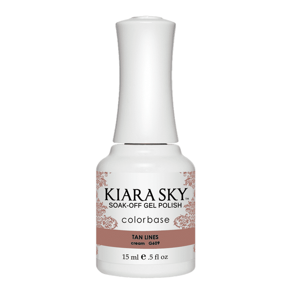 Kiara Sky Gel Nail Polish - G609 TAN LINES G609 