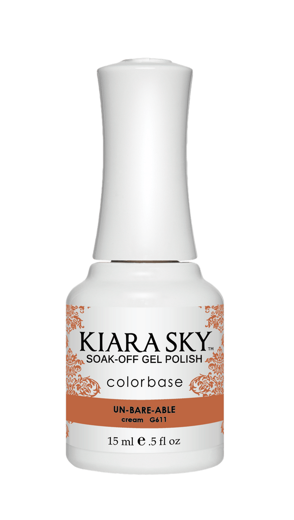 Kiara Sky Gel Nail Polish - G611 UN-BARE-ABLE G611 