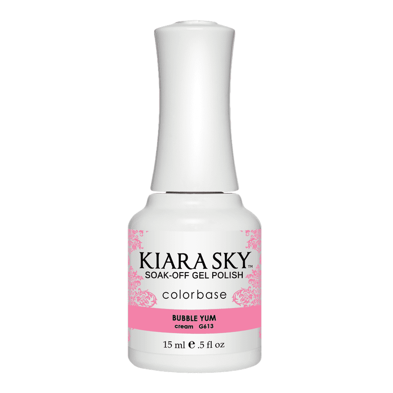 Kiara Sky Gel Nail Polish - G613 BUBBLE YUM G613 