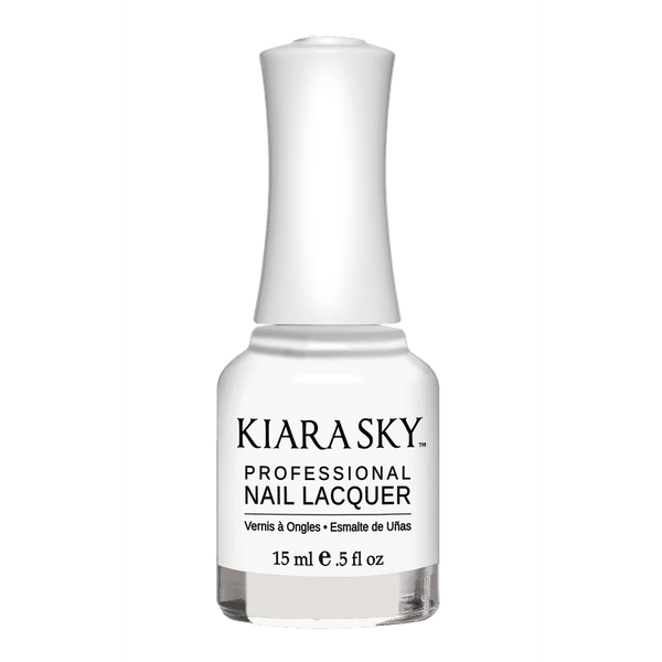 Kiara Sky Nail Lacquer - N623 MILKY WHITE N623 